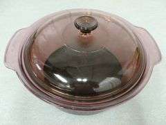 Large Visions 5 Liter Purple Glass Kettle With Lid