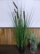 Group Of (3) Artificial Plant Decorations