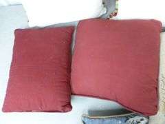 Group Of (6) Christmas Themed Couch Pillows