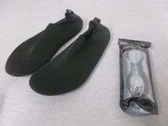 New - Nike Remora Swimming Goggles Size Medium - Silver / Seekway Swimming Shoes Women's 10