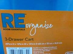 Room Essentials 3 Drawer Organizer Cart