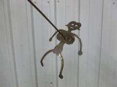 Metal Art Camp Fire Hot Dog Roaster - 29.5" L