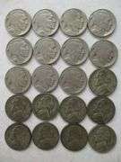 11 - Buffalo & 9 - Silver War Nickels