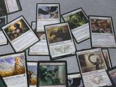 Large Group Of Collectible Magic The Gathering Trading Cards