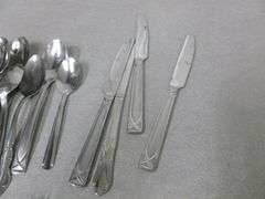 Group Of (32) Pieces Of Stainless Flatware