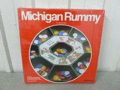 New Pressman Michigan Rummy Game