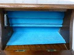 Wooden Jewelry Box / with Music Box