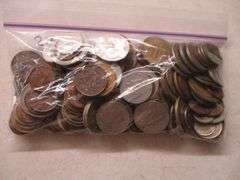 1 Lb. of World/Foreign Coins - Some Are Silver