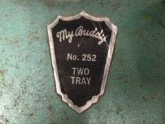 Vintage My Buddy No. 252 Metal Tackle Box