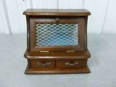 Wooden Jewelry Box / with Music Box