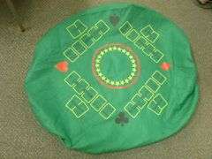 Poker Table Topper For Round Card Table