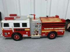 Tonka Fire Truck / Buddy L Tow Truck - 11" & 13" L
