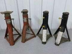 (2) Pair Of Heavy Duty Jack Stands