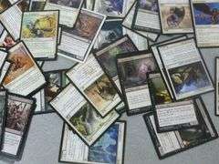 Large Group Of Collectible Magic The Gathering Trading Cards
