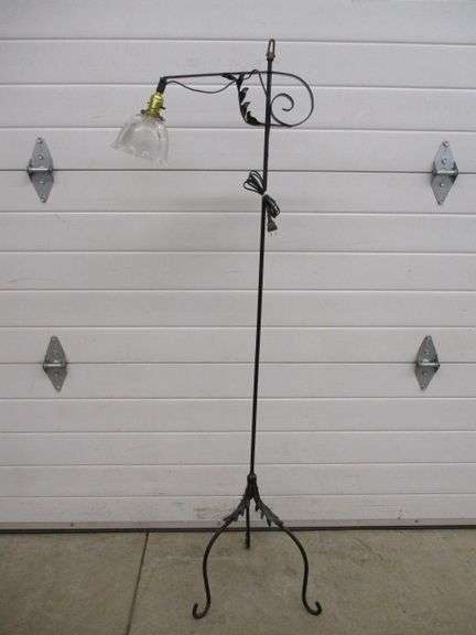 1920's Adjustable Floor Lamp