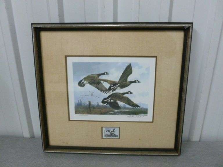 Nice M. Sieve " First of State " Signed & Numbered Print