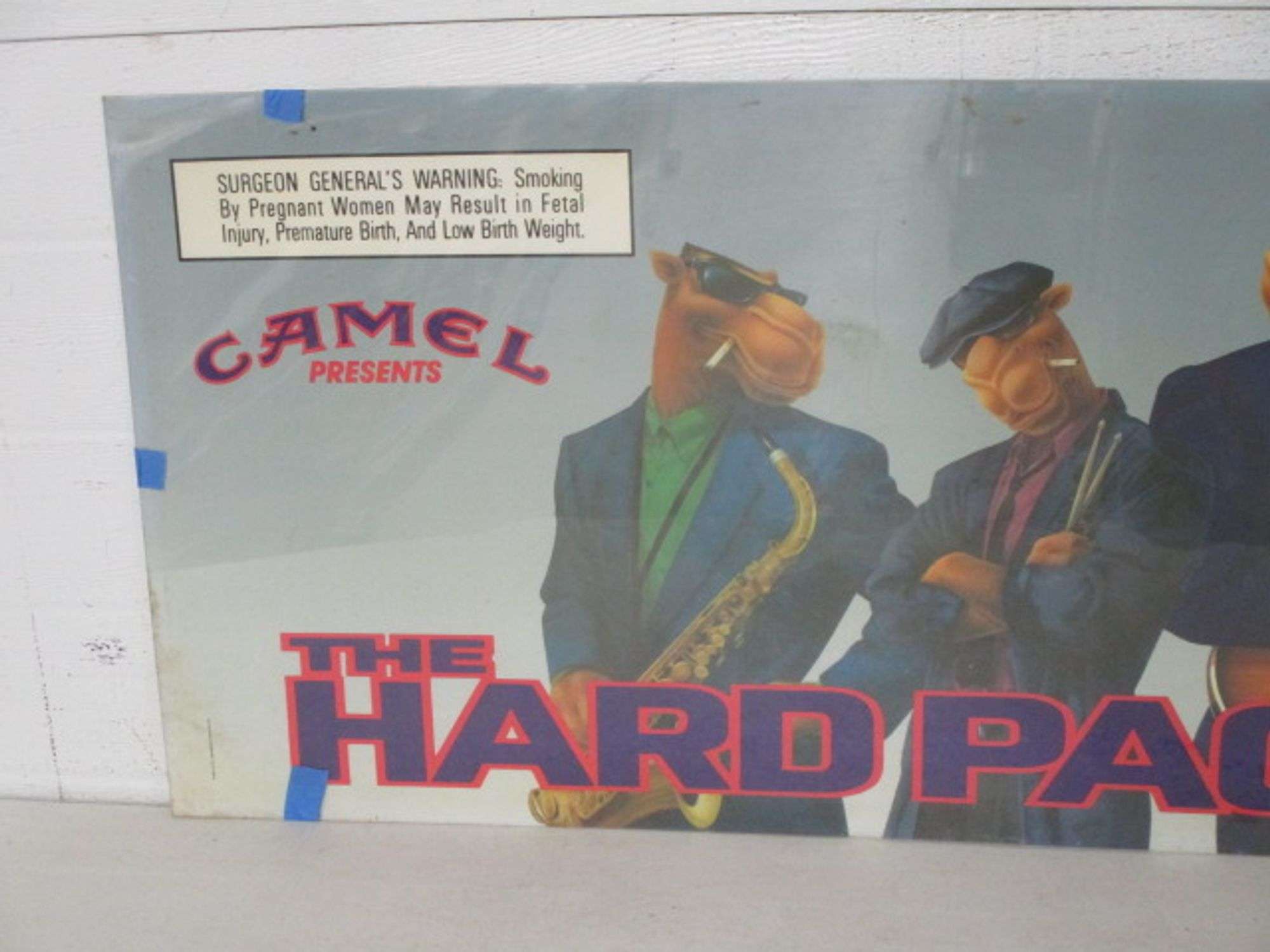 Camel Presents The Hard Pack - Joe Camel Jazz Band Print