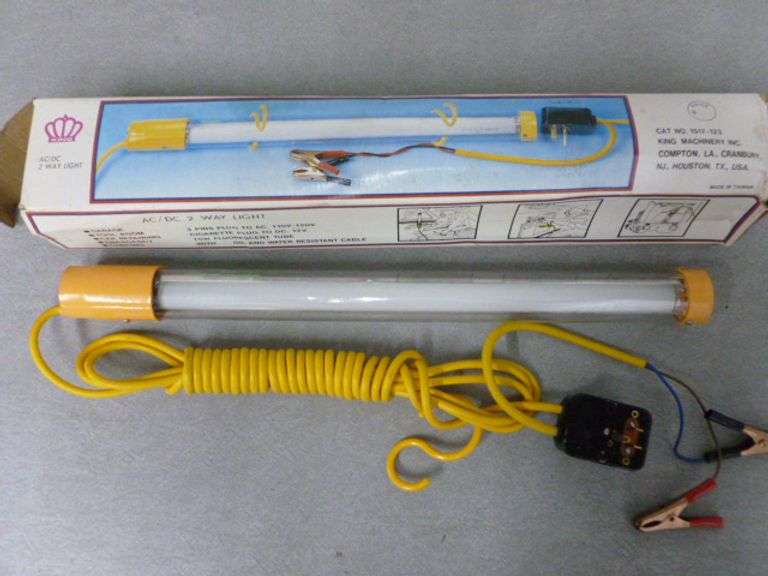 New - King AC/DC 2 Way Mechanic Light No. 1517-123