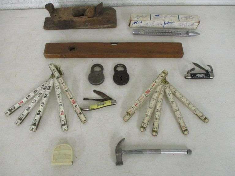 George Shackleton Hand Tools Assortment of Vintage Hand Tools - Oberman Auctions