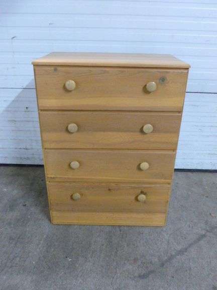 Four Drawer Solid Wood Dresser