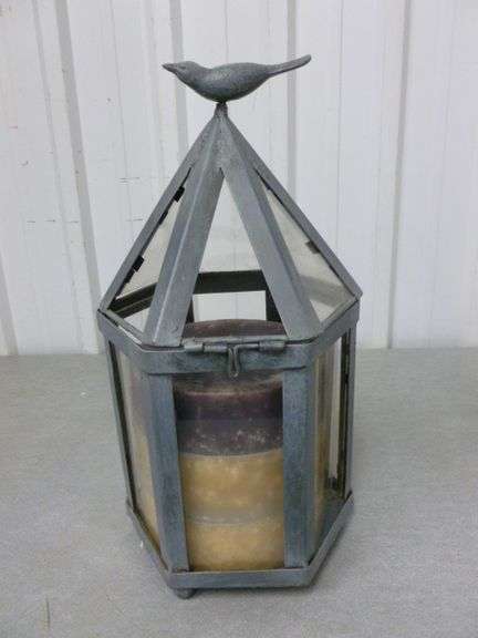 Large Pillar Candle Atrium - 15" H