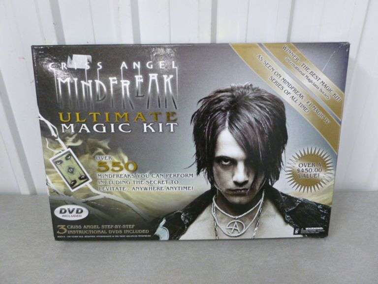 Large Chris Angel Mindfreak Ultimate Magic Kit - Oberman Auctions