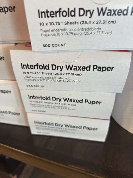 Paper goods, coffee supply, misc