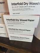 Paper goods, coffee supply, misc