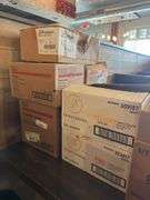 Paper goods, coffee supply, misc