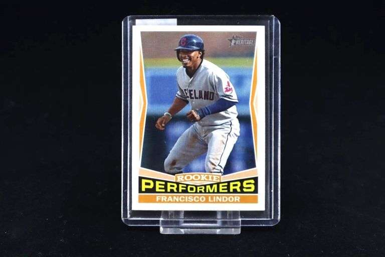 2015 Topps Heritage , Francisco Lindor Rookie Performers