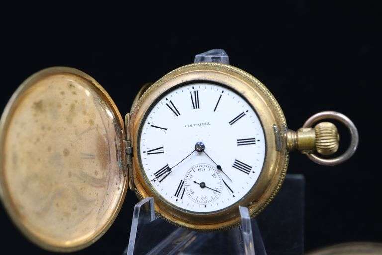 GROUP OF SIX POCKET/RAILROAD WATCHES