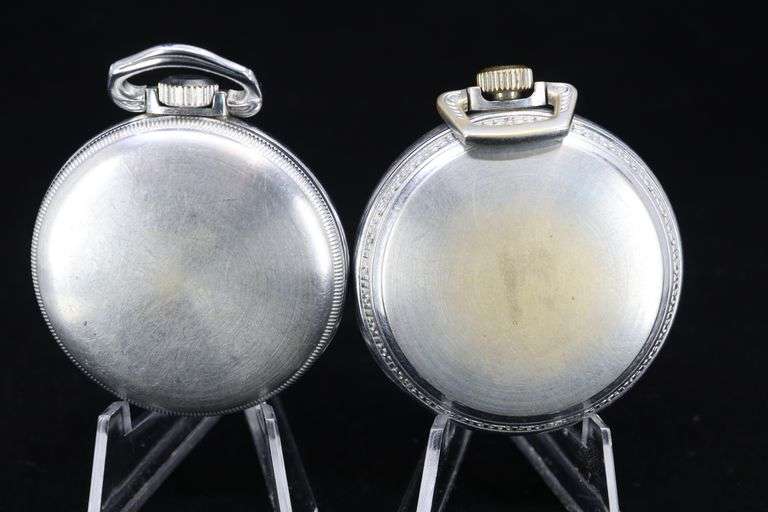 PAIR OF ELGIN POCKET WATCHES