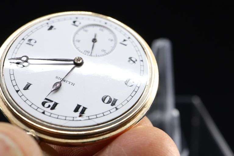 ILLINOIS WATCH CO. SPRINGFIELD POCKET WATCH c.1919