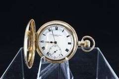 THOMAS RUSSELL & SON LIVERPOOL, DEMI-HUNTER PRESENTATION POCKET WATCH