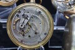 GROUP OF SIX POCKET/RAILROAD WATCHES