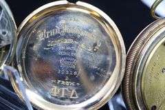 GROUP OF SIX POCKET/RAILROAD WATCHES