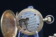 GROUP OF SIX POCKET/RAILROAD WATCHES