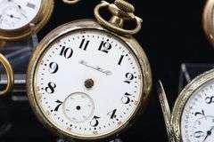 GROUP OF SIX POCKET/RAILROAD WATCHES