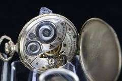 GROUP OF FOUR ELGIN POCKET/RAILROAD WATCHES