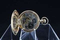 THOMAS RUSSELL & SON LIVERPOOL, DEMI-HUNTER PRESENTATION POCKET WATCH