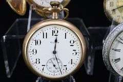 GROUP OF FOUR ELGIN POCKET/RAILROAD WATCHES