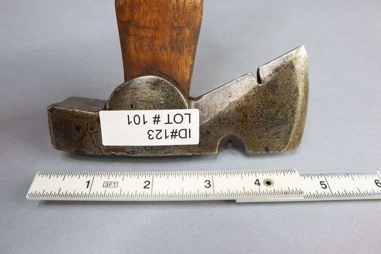 BRIDGE TOOL CO. PRODUCE HATCHET, DROP Pacific Auctions And