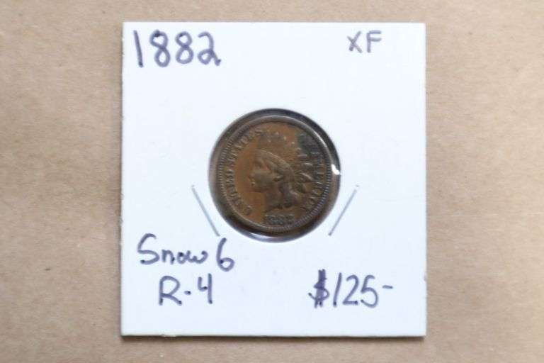 1882 1 CENT COIN