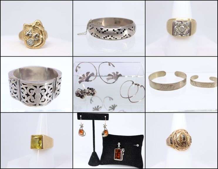 FEBRUARY 1st AUCTION - JEWELRY, ART, STEIFF, VINYL RECORDS, COINS, BOOKS, POSTERS, DECOR