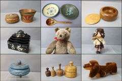 FEBRUARY 1st AUCTION - JEWELRY, ART, STEIFF, VINYL RECORDS, COINS, BOOKS, POSTERS, DECOR