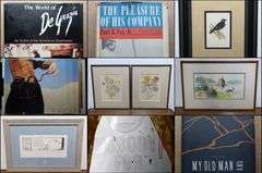 FEBRUARY 1st AUCTION - JEWELRY, ART, STEIFF, VINYL RECORDS, COINS, BOOKS, POSTERS, DECOR