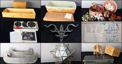FEBRUARY 1st AUCTION - JEWELRY, ART, STEIFF, VINYL RECORDS, COINS, BOOKS, POSTERS, DECOR