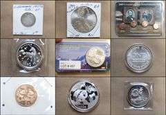 FEBRUARY 1st AUCTION - JEWELRY, ART, STEIFF, VINYL RECORDS, COINS, BOOKS, POSTERS, DECOR