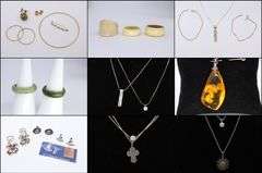 FEBRUARY 1st AUCTION - JEWELRY, ART, STEIFF, VINYL RECORDS, COINS, BOOKS, POSTERS, DECOR