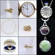 FEBRUARY 1st AUCTION - JEWELRY, ART, STEIFF, VINYL RECORDS, COINS, BOOKS, POSTERS, DECOR